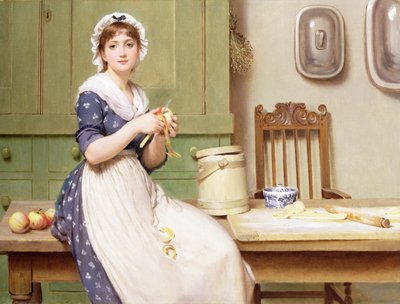 Bolas de manzana de George Dunlop Leslie